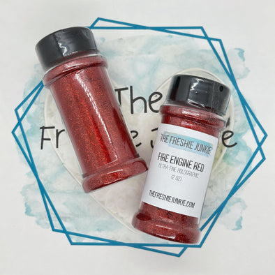 *NEW RELEASE* Fire Engine Red Glitter