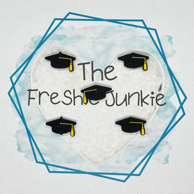 *New Release* Graduation Cap Silicone Focal Bead