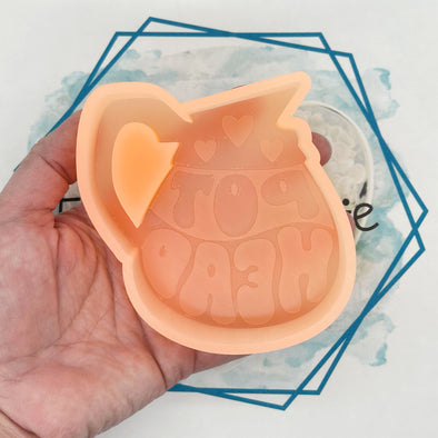 *NEW RELEASE* Coffee Pot Head Freshie Mold