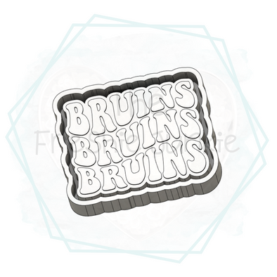 *NEW RELEASE* Bruins Retro Font Freshie Mold