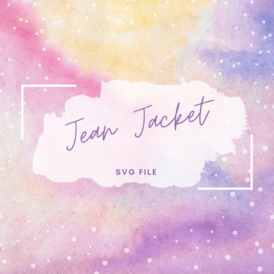 Jean Jacket SVG File