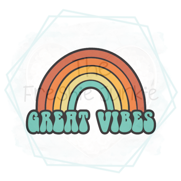 Great Vibes Freshie Mold