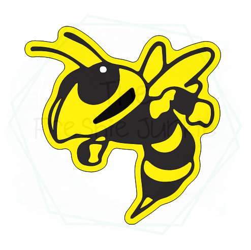 Jacket / Hornet (Mascot) Freshie Mold