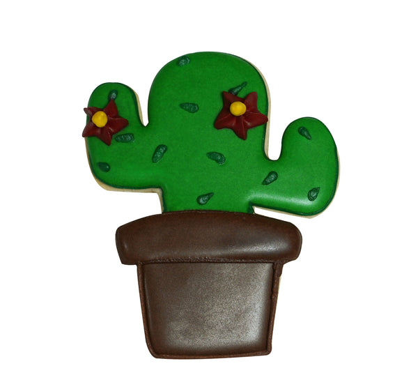 Cactus in Pot - Metal Cookie Cutter