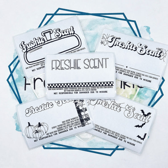 *NEW RELEASE* Freshie Scent & Warning Labels