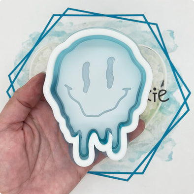 Melted Smiley Freshie Mold