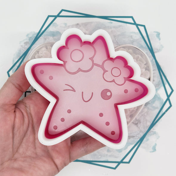 *NEW RELEASE* Retro Starfish Freshie Mold