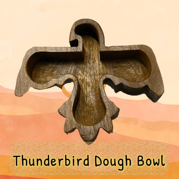 *NEW RELEASE* Thunderbird Wooden Dough Bowl