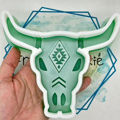 LARGE Aztec Bull Freshie Mold