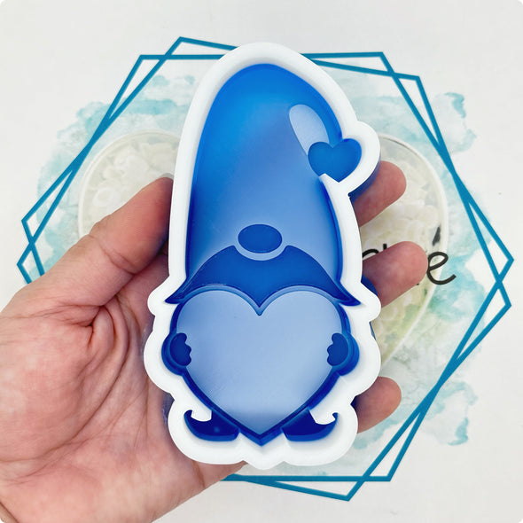 Gnome with Heart Freshie Mold