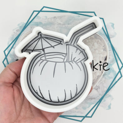Coconut Drink Freshie Mold