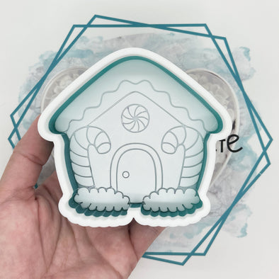 Gingerbread House Freshie Mold