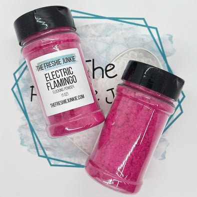 *NEW RELEASE* Electric Flamingo Flocking Powder