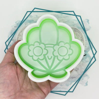 *NEW RELEASE* Seashell with Sunnies Freshie Mold