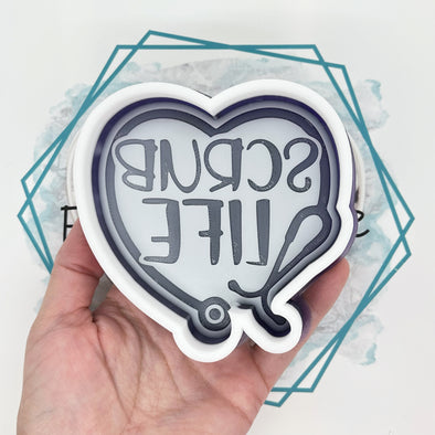 *NEW RELEASE* Scrub Life Freshie Mold