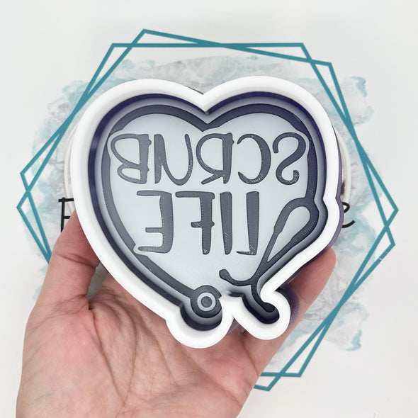 *NEW RELEASE* Scrub Life Freshie Mold