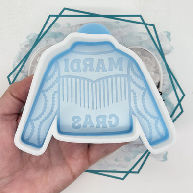 *NEW RELEASE* Mardi Gras Jacket Freshie Mold