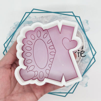 XO Concho Freshie Mold