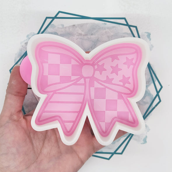 *NEW RELEASE* Stars & Stripes Bow Freshie Mold