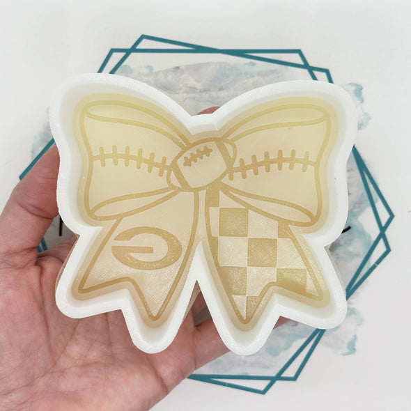 *NEW RELEASE* Football Bow (Team Logos) Freshie Mold