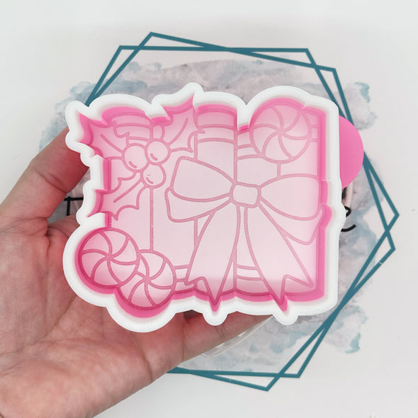 *NEW RELEASE* Coquette Christmas Book Stack Freshie Mold