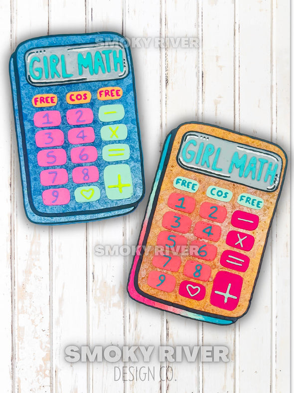 *NEW RELEASE* Girl Math Calculator Freshie Mold