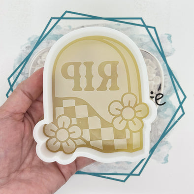 *NEW RELEASE* Retro Rip Tombstone Freshie Mold