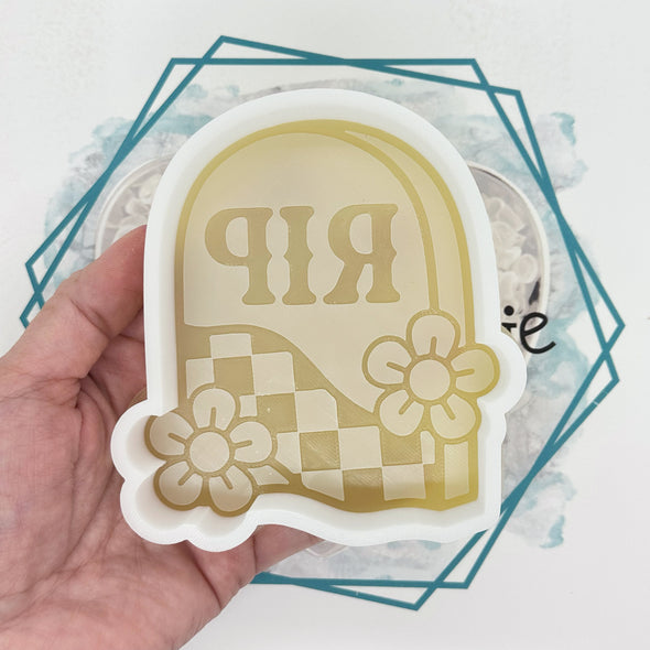*NEW RELEASE* Retro Rip Tombstone Freshie Mold