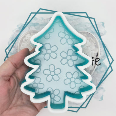 *NEW RELEASE* Daisy Christmas Tree Freshie Mold