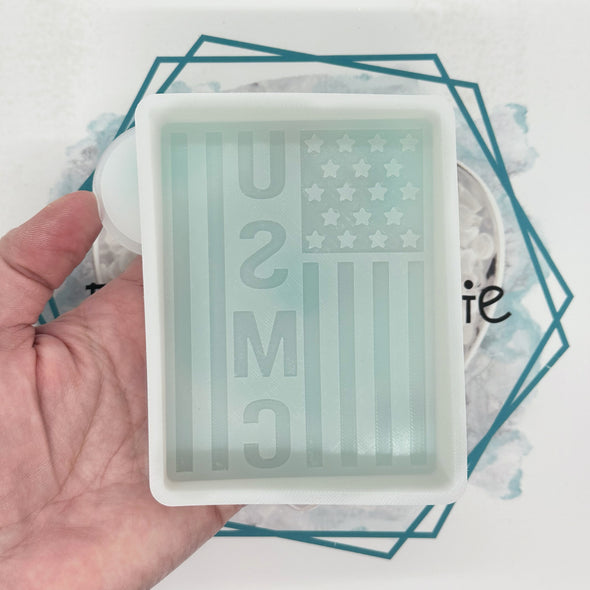 *NEW RELEASE* US Marine Corp Flag Freshie Mold