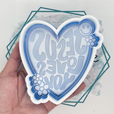 *NEW RELEASE* Jesus Loves You Freshie Mold
