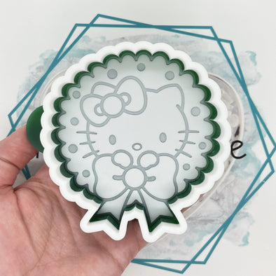 Kitty Wreath Freshie Mold