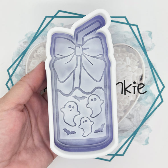 *NEW RELEASE* Ghost Glass Cup Freshie Mold
