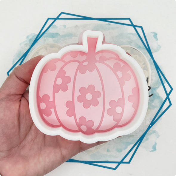 Floral Pumpkin Freshie Mold