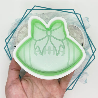 *NEW RELEASE* Football with Bow Freshie Mold
