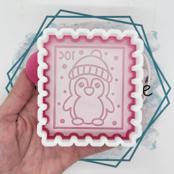 *NEW RELEASE* Penguin Stamp Freshie Mold