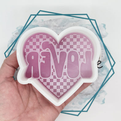 Lover Heart Freshie Mold