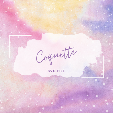 Coquette SVG File