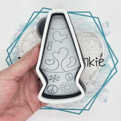 Retro Lava Lamp Freshie Mold