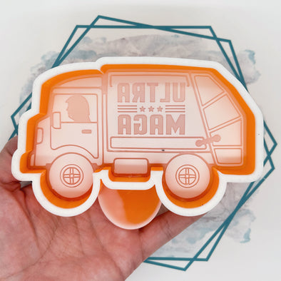 MAGA Garbage Truck Freshie Mold