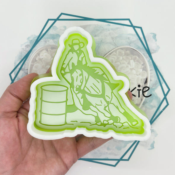 *NEW RELEASE* Barrel Racer Freshie Mold