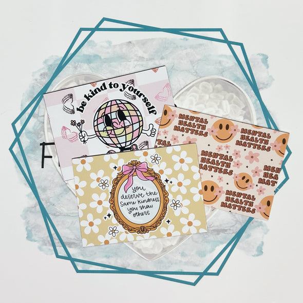 Western Stone Rectangle Frame Cardstock Grab Bag