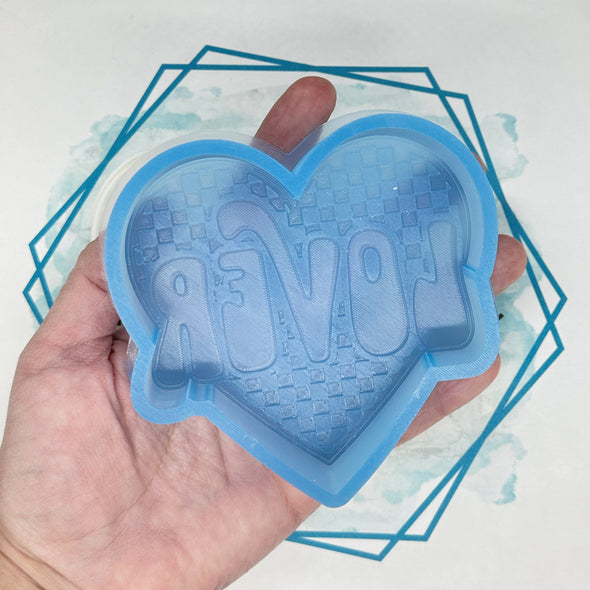 Lover Heart Freshie Mold