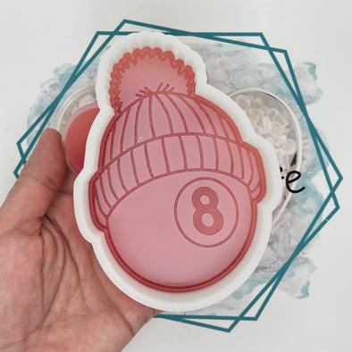 *NEW RELEASE* Winter Beanie 8 Ball Freshie Mold
