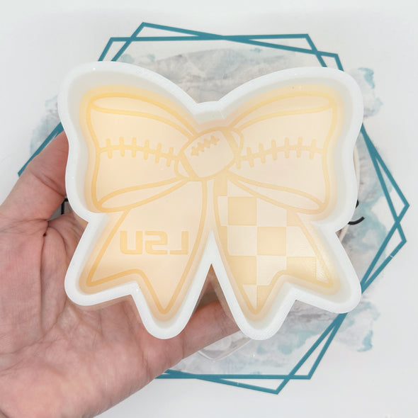 *NEW RELEASE* Football Bow (Team Logos) Freshie Mold