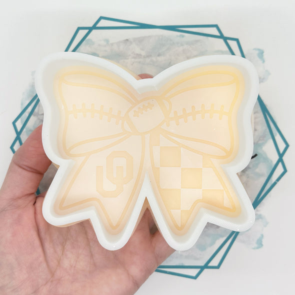 *NEW RELEASE* Football Bow (Team Logos) Freshie Mold