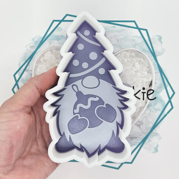 Christmas Gnome with Ornament Freshie Mold