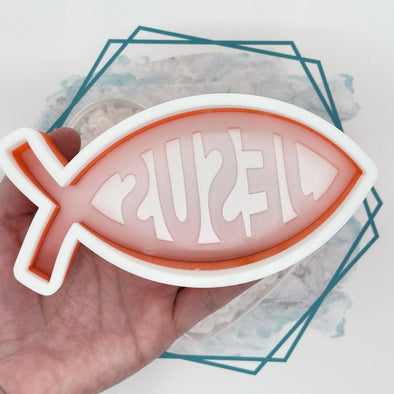 Jesus Fish Freshie Mold