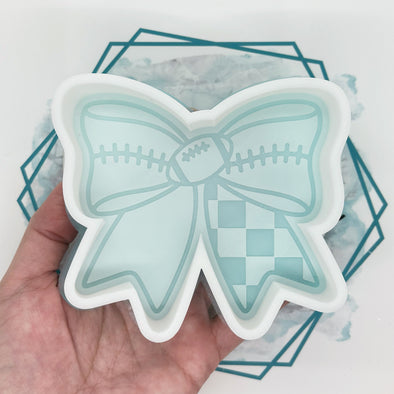*NEW RELEASE* Football Bow (Team Logos) Freshie Mold
