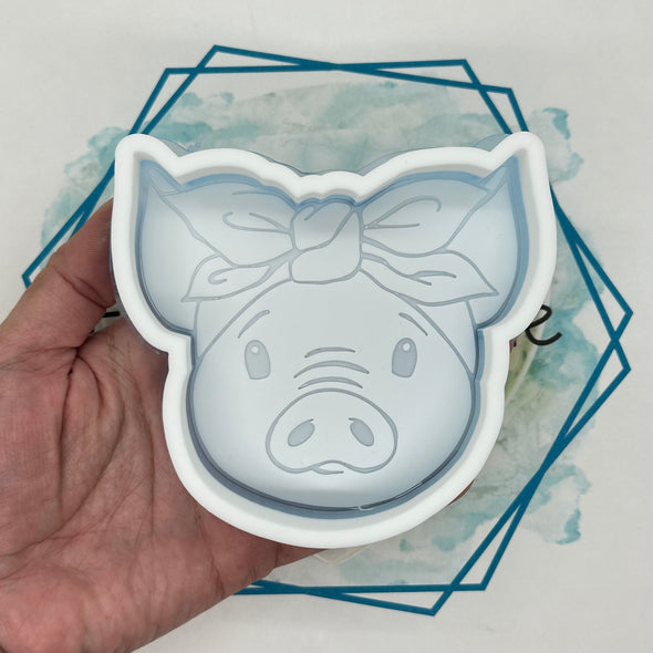 Farm Pig Freshie Mold